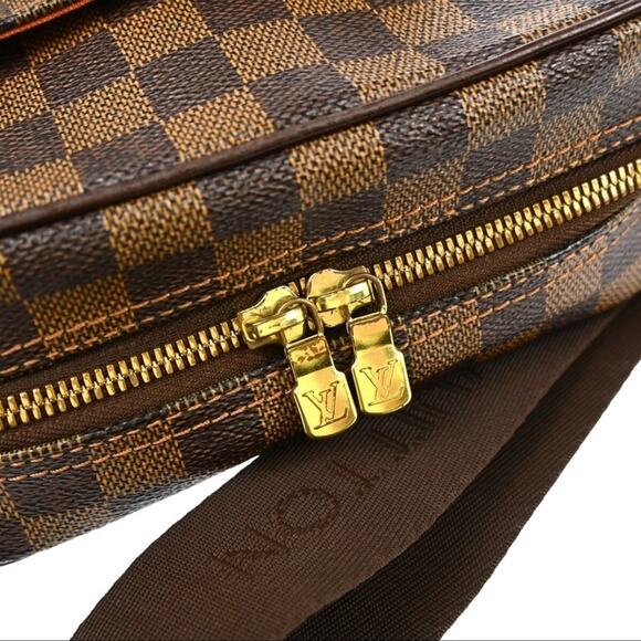 Authentic Louis Vuitton Damier Olaf PM Shoulder Bag MI1024 - Picture 3 of 10